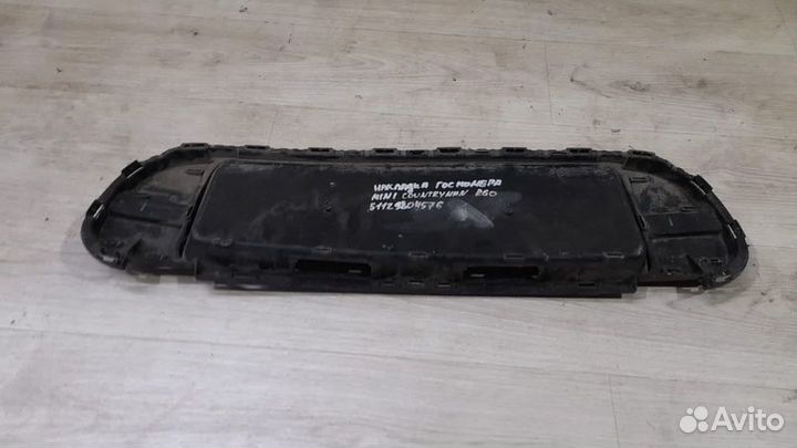 Площадка номера Mini Cooper Countryman R60 С 2010