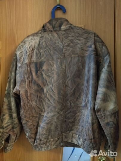 Мужская куртка из натуральной кожи