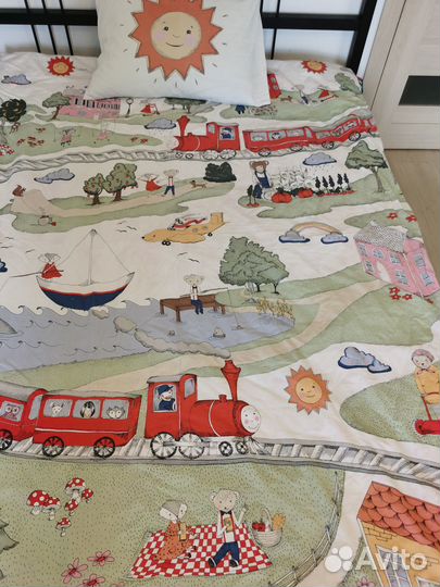 1,5 спальное постельное белье IKEA