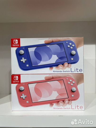 Игровая приставка Nintendo Switch Lite Coral
