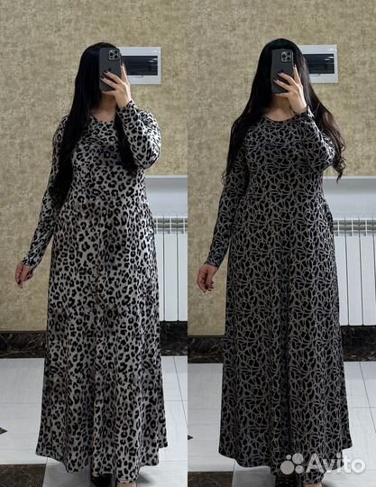 Платья халаты длинные женский