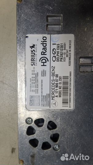Блок управления радиоприемником Mercedes E W212, 2010