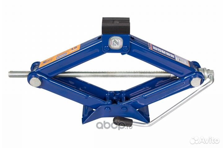 Домкрат ромбический 1,5т (105-390мм) master Kraft