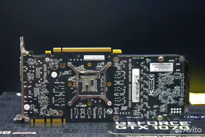 Palit GTX 1070 Dual 8GB/DDR5/256 bit с коробкой