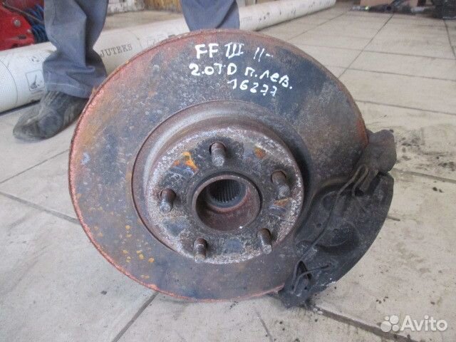 Диск тормозной передний вентилируемый правый Ford