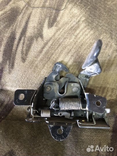 Замок капота hyundai solaris 2013