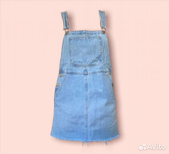 Джинсовый комбинезон Bershka