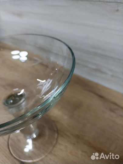 Конфетница с крышкой цветное стекло СССР