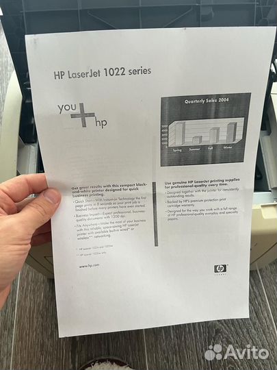 Лазерный принтер hp lj 1010, 1020, 1022