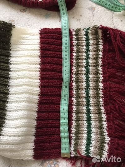 Шапка и шафр. Комплект на зиму