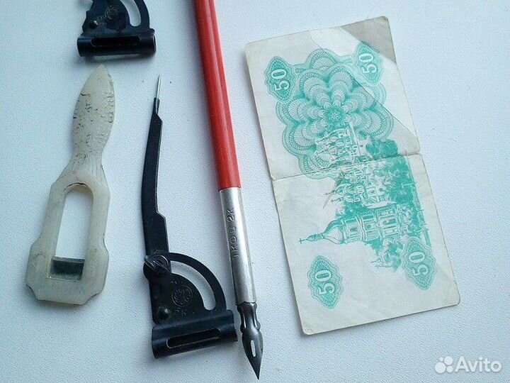 Школьные готовальни, школьные принадлежности СССР