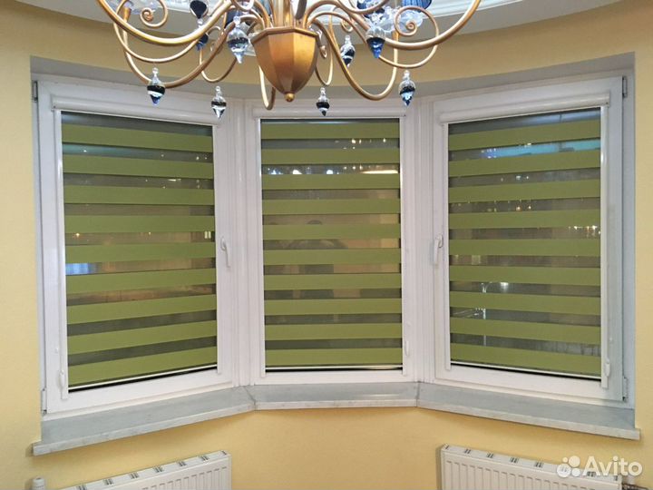 Жалюзи, рулонные шторы, карнизы, плиссе