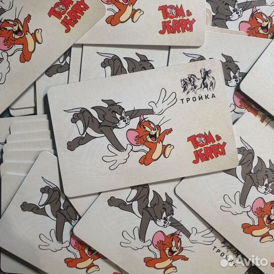Карта Тройка Том и Джерри
