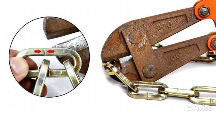 Противоугонная цепь etook ET-555 (110 см)