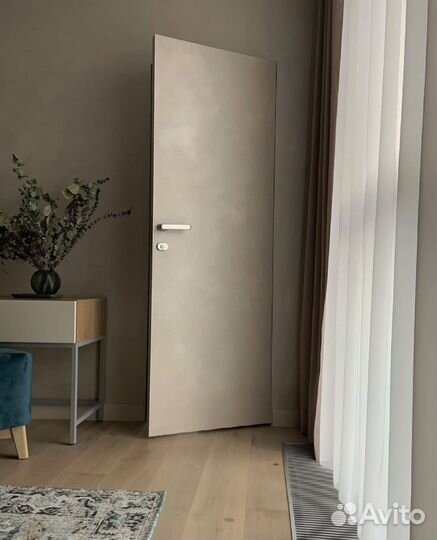 Скрытые двери под отделку