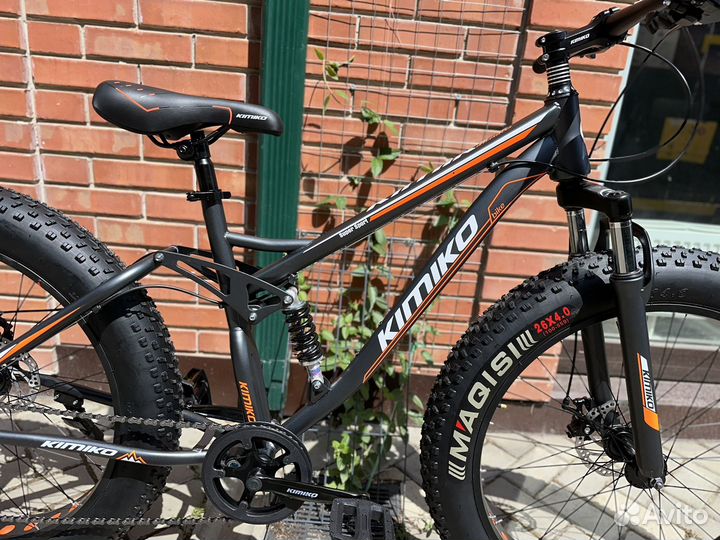 Велосипед новый фэтбайк R26x4.0 двухподвес
