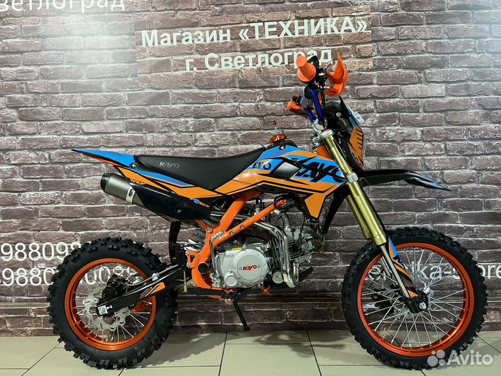 Питбайк Kayo Evolution YX140EM (2024г)