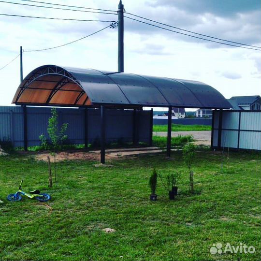 Навес от производителя под ключ