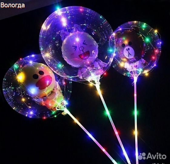 Светящиеся шары бобо bobo игрушки оптом вертолети