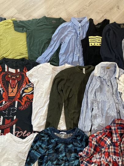 Пакет 21 штука одежды для мальчика 9-14 лет