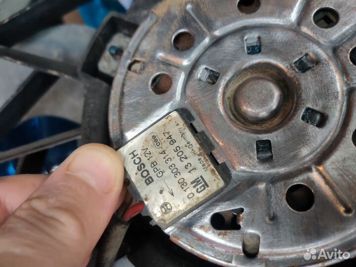 Диффузор с вентилятором охлаждения