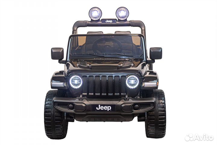Электромобиль Jeep Rubicon 4x4 Black