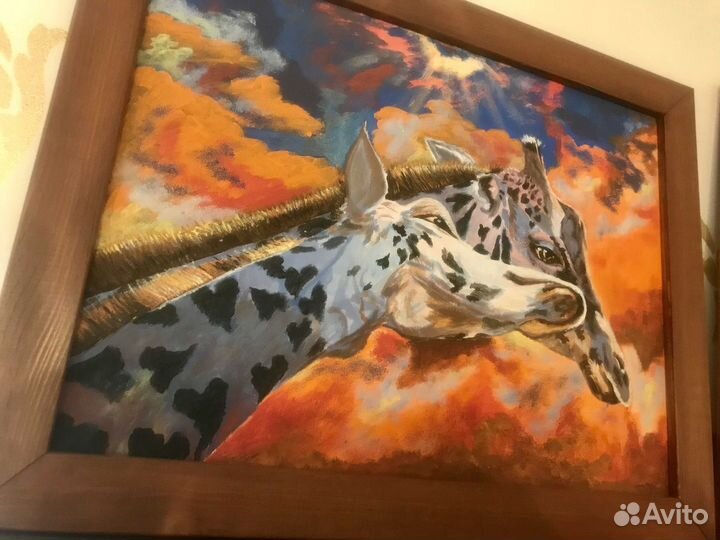 Картина акрилом