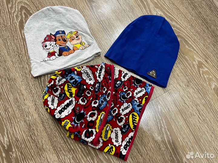 Шапка и шарф для мальчика