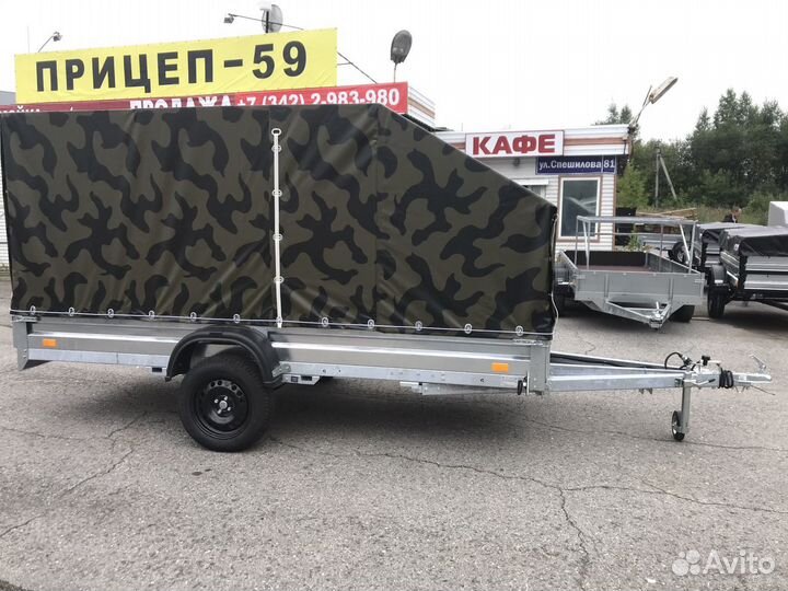 Прицеп на колёсах R15