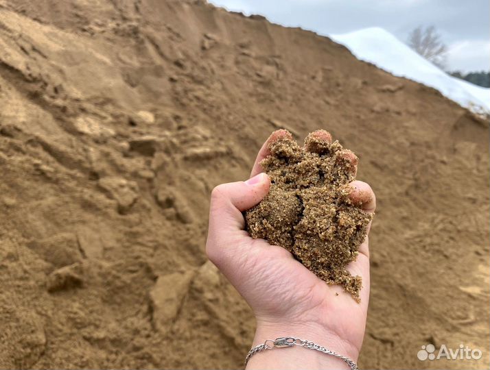 Песок, Щебень