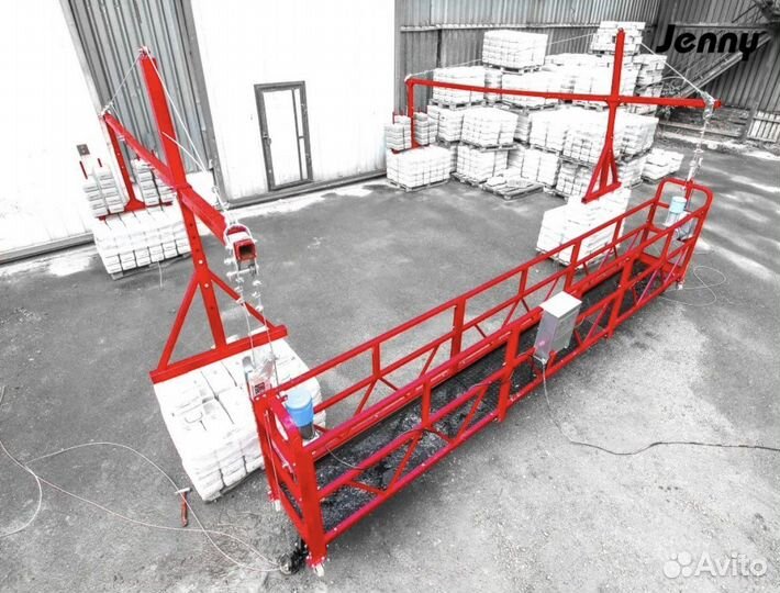 Монтаж фасадных подъёмников ZLP-639