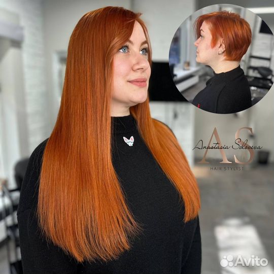 Модель на наращивание волос