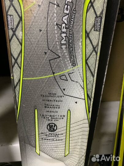 Горные лыжи K2 разные ростовки