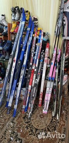Лыжи, ботинки Б/у и новые