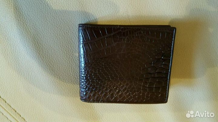 Мужской Кошелёк из кожи крокодила