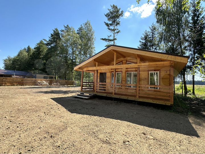 Дом 80 м² на участке 8 сот.