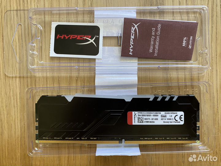 Продам память Kingston HyperX Fury 32 Gb