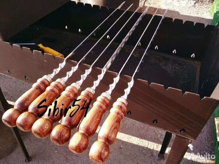 Шампуры 40см нержавейки