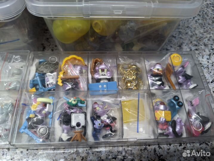 Игрушки из киндер сюрприза