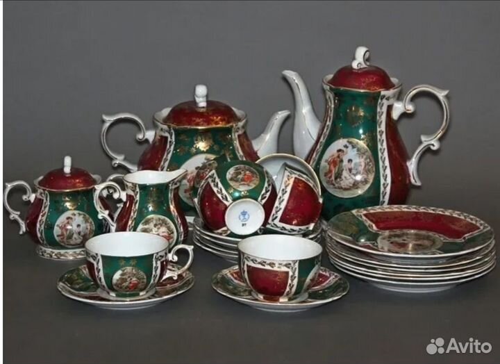 Редкий чайный сервиз Германия Мадонна