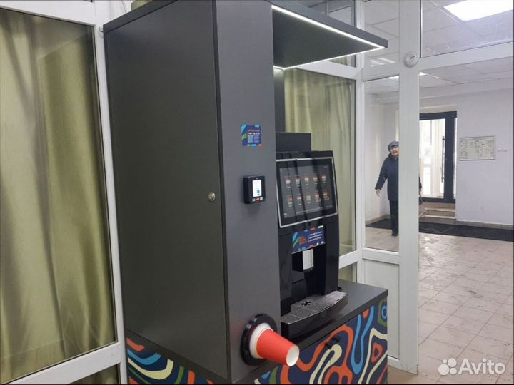 Вендинговый аппарат с кофе для любой локации