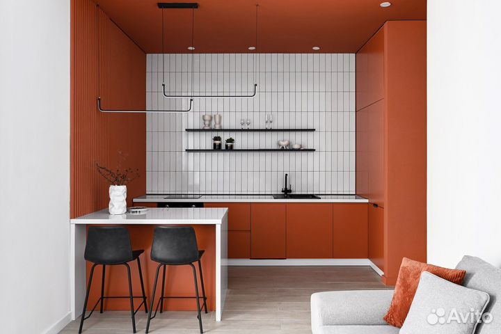 Замена фасадов для кухни