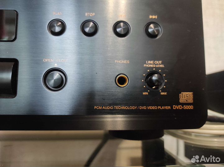 Denon DVD 5000, цап, DAC, CD