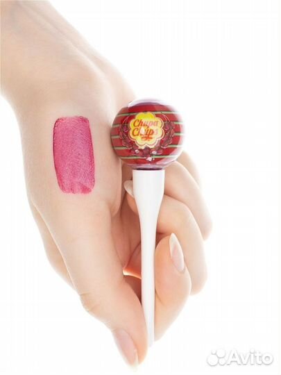 Chupa Chups. Жидкая помада-тинт в оттенке 