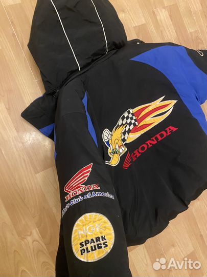 Винтажная мотокуртка Honda Зимняя