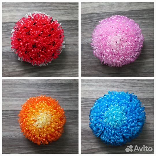 Мочалка-астра, пивная кружка