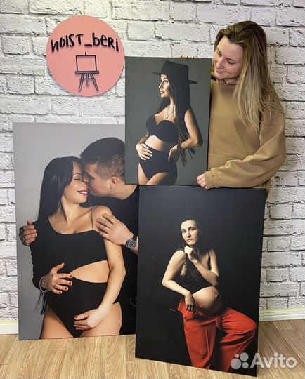 Портрет по фото на холсте под заказ