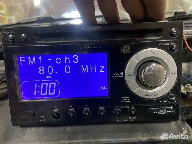 Магнитола рабочая Sanyo Honda Nissan tiida