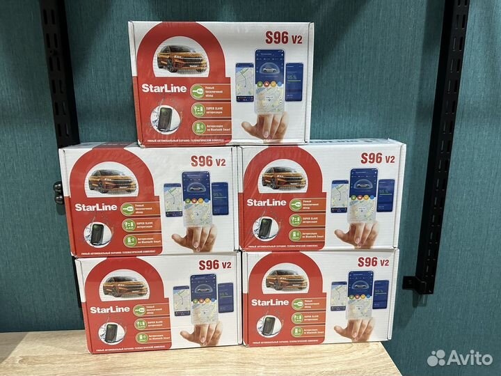 Автосигнализация StarLine S96 v2 Eco, GSM, Новая