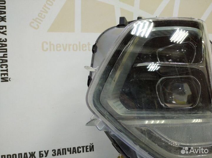 Фара LED лэд светодиодная Hyundai Santa Fe 4 TM до